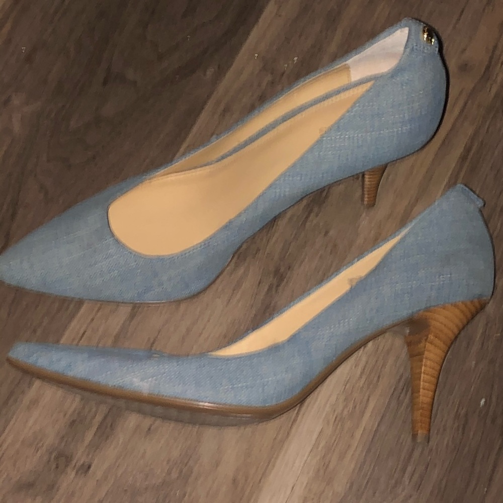 Michael Kors Denim Heels